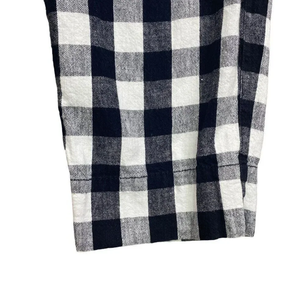 Madewell Gingham Paperbag Waist Pants Size 0